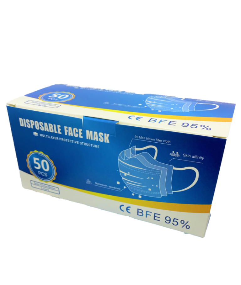 3-Ply Disposable Face Mask - SG Central Kitchen